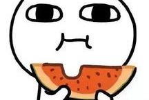 吃瓜娱乐间可爱,可爱瞬间，欢乐无限